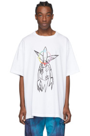 Off-White - 白色 Futura Alien T 恤