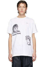 Off-White - White Little Girl T-Shirt