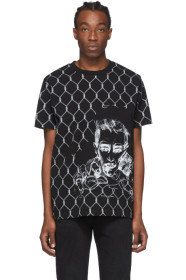 Off-White - 黑色 Fence T 恤