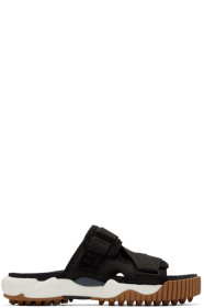 Off-White - Sandales à enfiler noires Oddsy