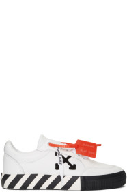 Off-White - 白色 & 黑色硫化运动鞋