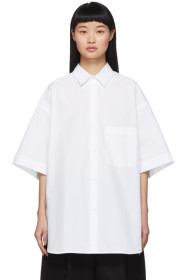 Studio Nicholson - White Oversized Rocha Shirt