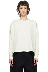 Studio Nicholson - Off-White Loop Long Sleeve T-Shirt