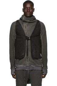 Boris Bidjan Saberi - Veste déconstruite noire