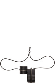 Building Block - Pochette noire ETC Crescent & Coin Sling exclusive à SSENSE