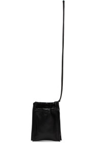 Building Block - Sac noir Scrunch Pouch exclusif à SSENSE