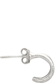 Pearls Before Swine - Silver Single Double Punk Earring