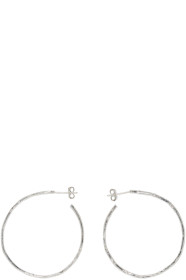 Pearls Before Swine - シルバー ラージ フープ ピアス