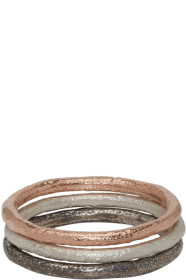 Pearls Before Swine - Silver Stacking Ring Set