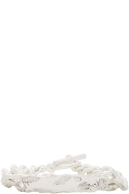 Pearls Before Swine - Bracelet argenté Id Tag