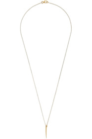 Pearls Before Swine - Collier argenté et doré Thorn