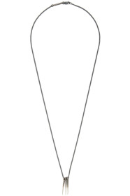 Pearls Before Swine - Collier argenté Triple Thorn Pendant