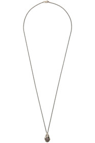 Pearls Before Swine - Collier gris acier Tahitian Pearl Drip Pendant