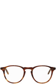 Garrett Leight - 棕色 Hampton 眼镜