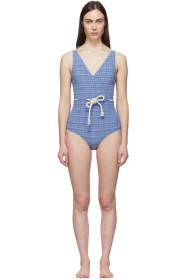 Lisa Marie Fernandez - Blue Yasmin One-Piece Swimsuit