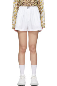 Eytys - White Poplin Shorts