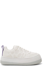 Eytys - White Canvas Sonic Sneakers