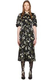 Erdem - Black Silk Gisella Dress