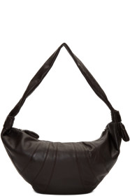 Lemaire - Sac brun clair Large Croissant