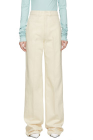 Lemaire - Off-White Large Jeans