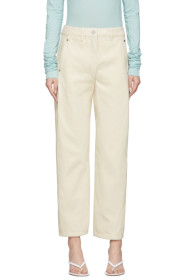 Lemaire - Off-White Twisted Jeans