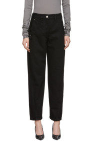 Lemaire - Black Twisted Jeans
