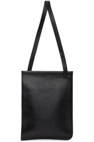 Lemaire - Black Leather Tote