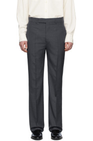 Lemaire - Grey Wool Suit Trousers