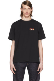 Lemaire - Can Edition ブラック パッチ T シャツ