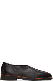Lemaire - Black V-Cut Slippers