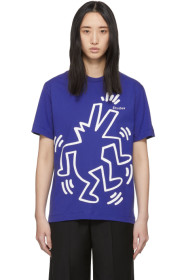 Études - Blue Keith Haring Edition Wonder T-Shirt