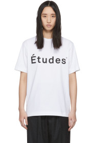 Études - White Wonder Logo T-Shirt