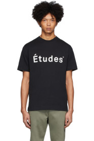 Études - 黑色 Wonder 徽标 T 恤