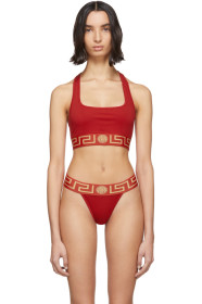 Versace Underwear - 红色美杜莎运动文胸