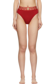 Versace Underwear - 红色 Medusa 三角内裤