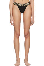 Versace Underwear - Tanga noir Medusa
