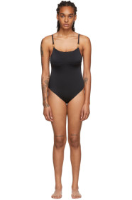 Versace Underwear - Black Medusa Coin One Piece Swimsuit