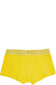 Versace Underwear - Yellow Medusa Boxer Briefs