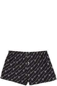 Versace Underwear - Boxer noir Signature Print