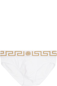 Versace Underwear - White Medusa Briefs