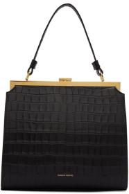 Mansur Gavriel - Black Croc Elegant Bag