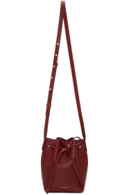 Mansur Gavriel - Burgundy Mini Mini Bucket Bag