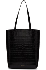 Mansur Gavriel - Black Croc Everyday Tote