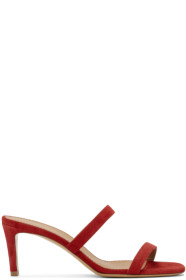Mansur Gavriel - レッド スエード Fino サンダル