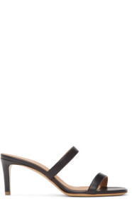 Mansur Gavriel - Black Lambskin Fino Sandals