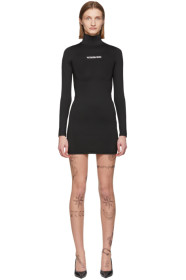 VETEMENTS - Robe à logo noire