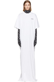 VETEMENTS - Robe t-shirt blanche Character List édition STAR WARS