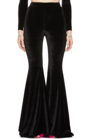 VETEMENTS - Black Evening Flared Lounge Pants
