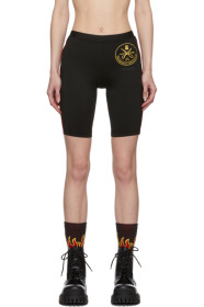 VETEMENTS - Short cuissard noir Russian Police