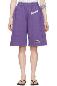 VETEMENTS - Purple Milka Shorts
